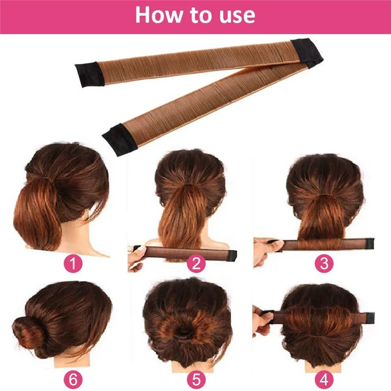 Multi-style Hair Styling Tools Set DIY Hair Braider Tools Magic Donut Bun Maker Braider Twist Headwear Clips Hair Accessories