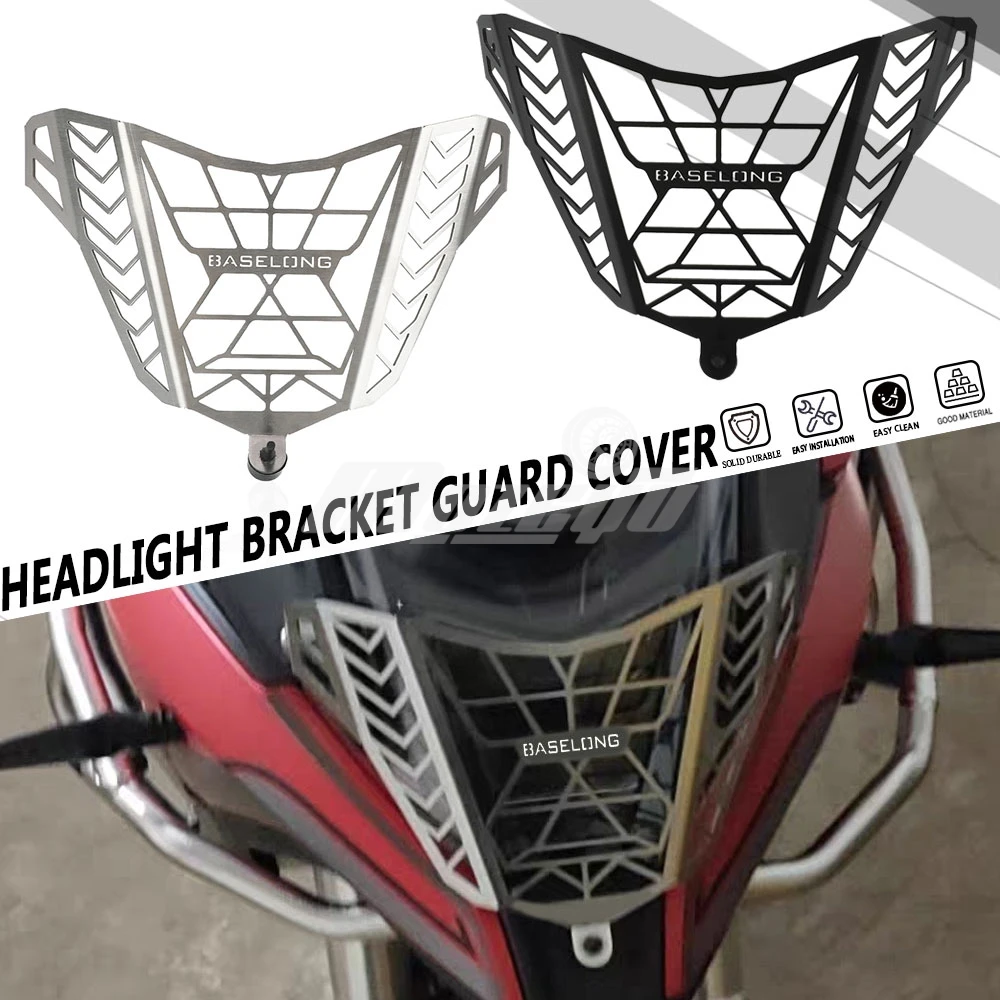 Motorcycle Accessories Headlight Grille Guard Cover Bracket Protector For Voge 500 DSX DSX500 500DSX 2021 2022 2023 2024 2025