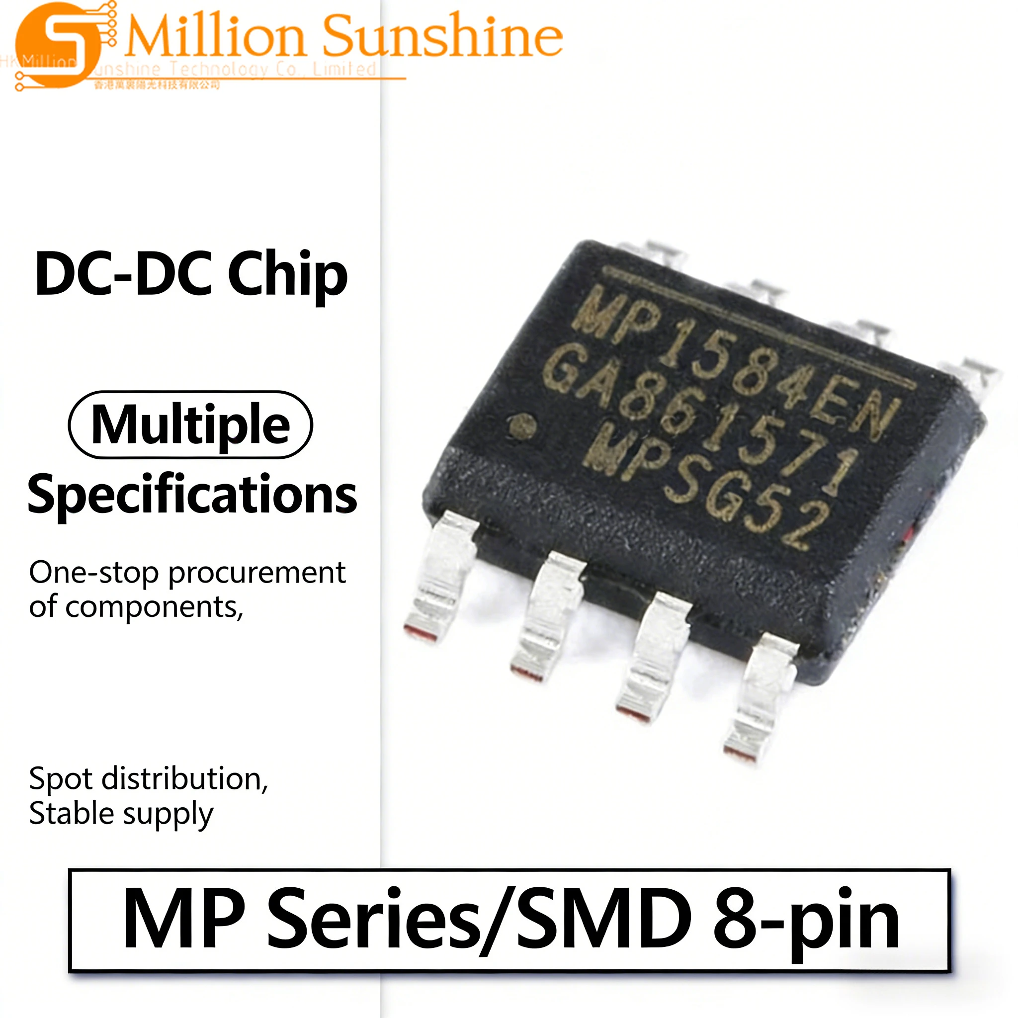 20-50pcs MP1584EN-LF-Z 1482DS 1484 1591 2307DN 2303ADN 2565 2494 4462 Step-Down Converter IC SOP-8