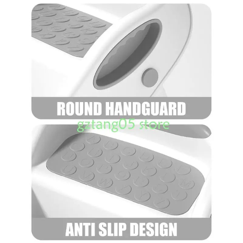 57ee 스텝 대변 유아 스테핑 의자 접이식 아기 사다리 도우미 도우미 안티 슬립