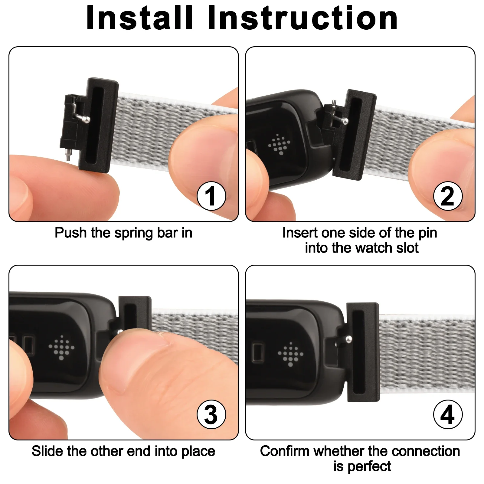 حزام ساعة من النايلون لساعة Fitbit Inspire 3 Band لملحقات استبدال سوار الساعة الذكية Fitbit Inspire 3