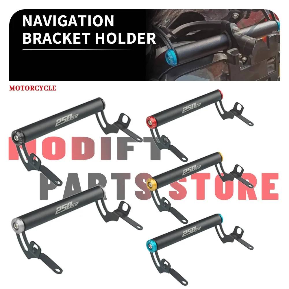 

Motorcycle Accessories SMART Phone GPS Navigation For CFMOTO SR250 250SR 300SR 250 SR 300 Plate Bracket Handlebar Adapt Holder