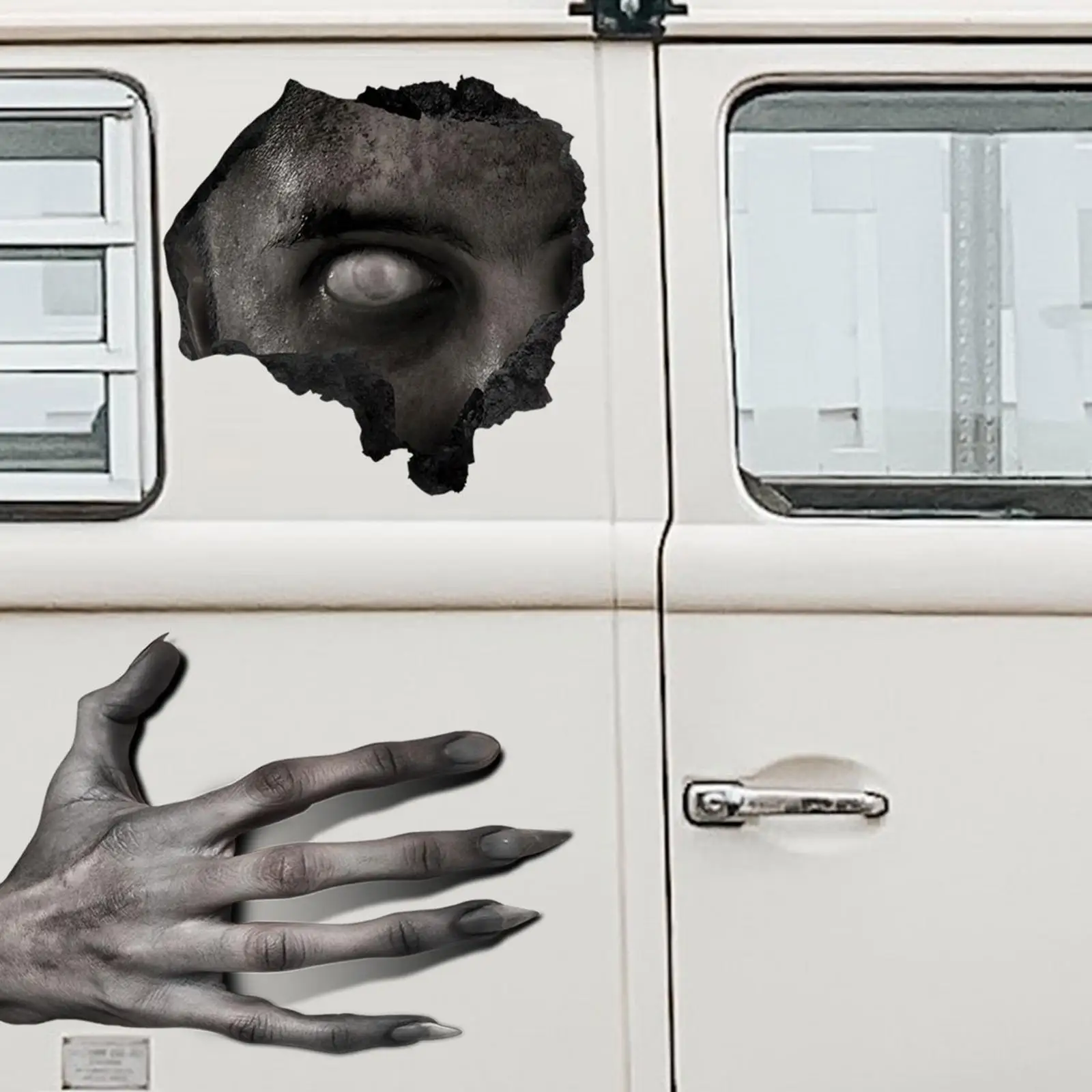 Toilet Decals Sticker Halloween Decoration Scary Hand for Bathroom Halloween