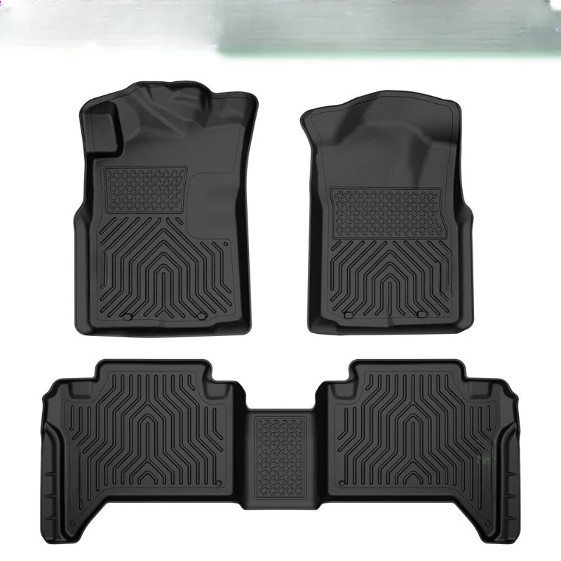 

TPE Floor Mats Fit For Toyota Tacoma 05-15 Double Cab All Weather Rubber Liners United States