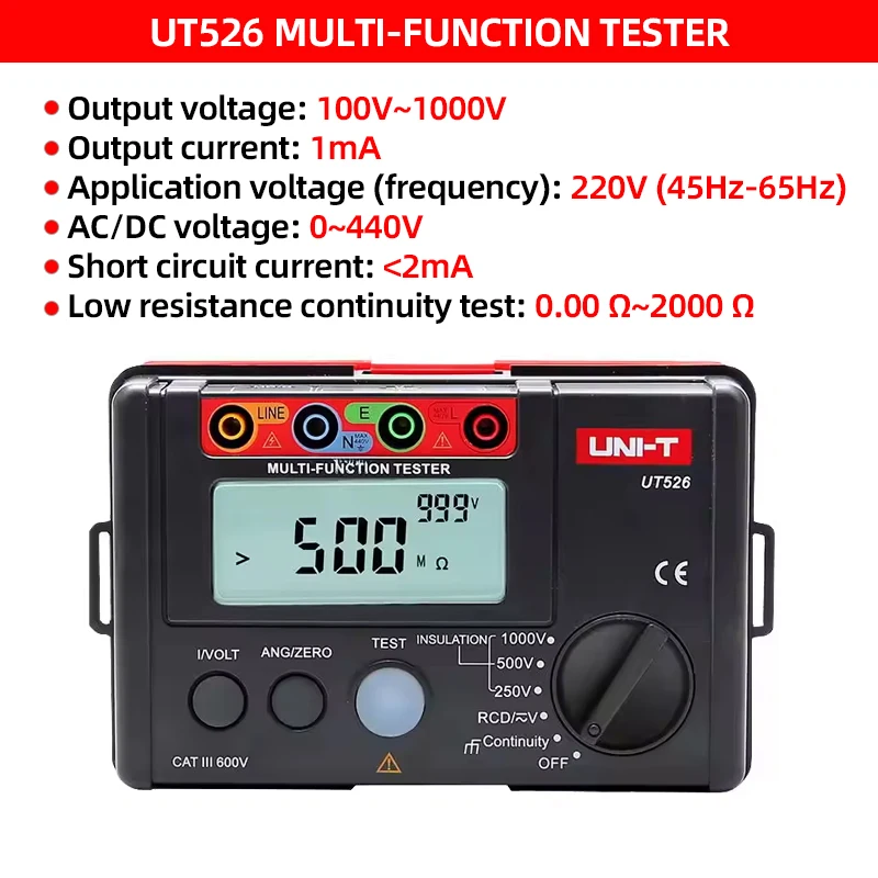 UT526: El Multímetro Digital de Alta Precisión que Transformó Mi Trabajo en Electricidad