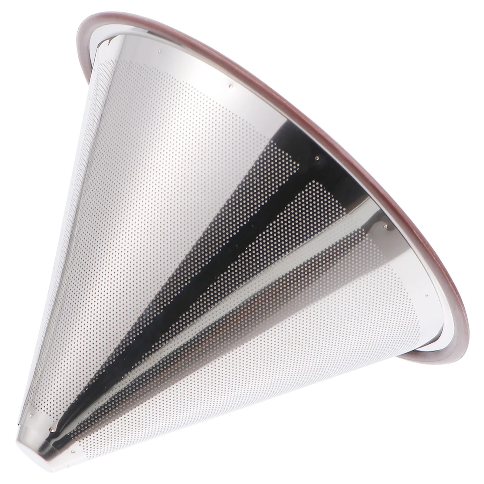 

Coffee Filter 304 Stainless Steel Double Layer Reusable Strainer Funnel Coffee Machine Kitchen Appliance Tea Tool
