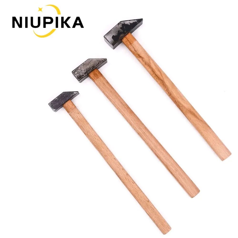 Square Wooden Handle Hammer Making Gold and Silver Tools Jewelry Adjustment Processing Tool