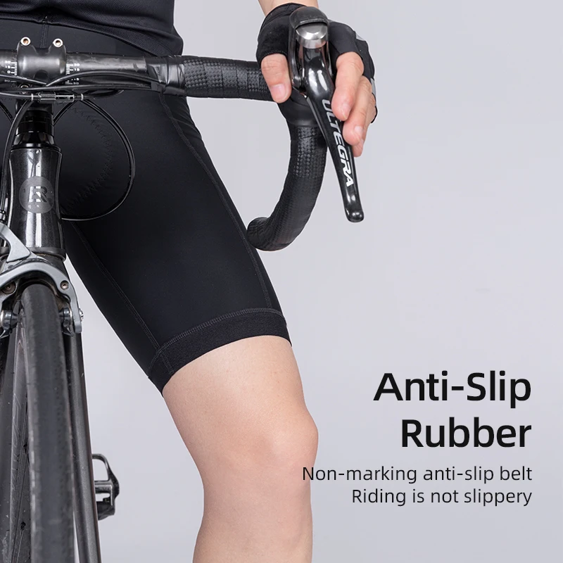 ROCKBROS Cycling Shorts Sweat-Absorption Quick-Dry Breathable Bicycle MTB Road Sports Trousers Shockproof Sponge Pad Bike Shorts