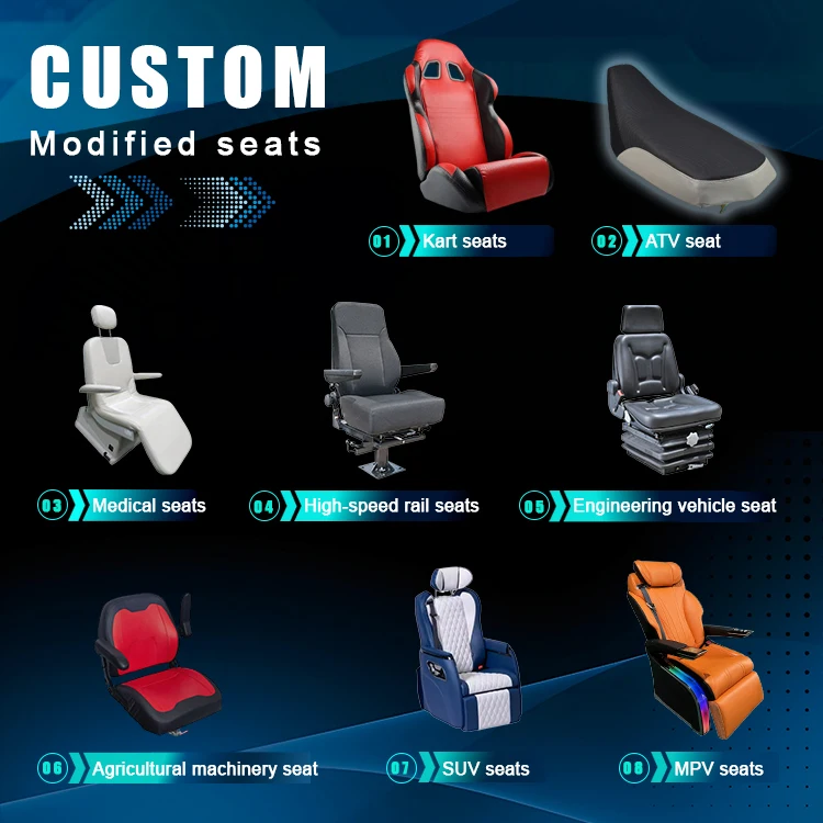 Direct Cost-effective Semi Truck Driver Seat Suitable for Heavy Trucks