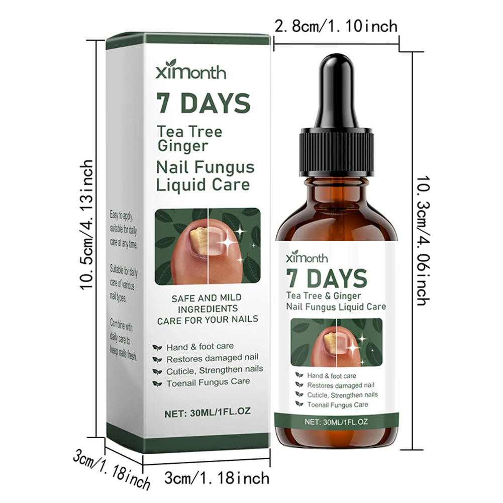 محلول طبيعي للصحة ناي سهل الامتصاص سائل مضاد لفطريات الأظافر لجميع أنواع الأظافر