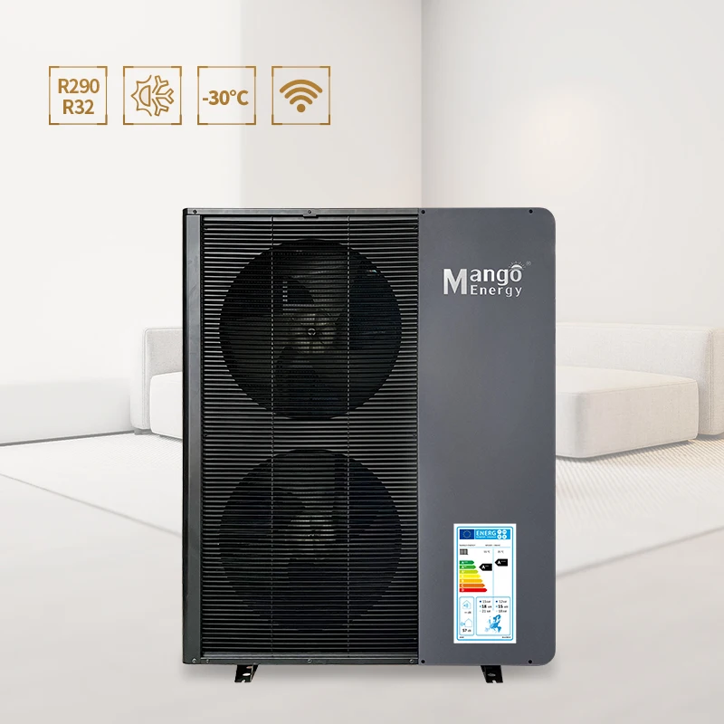 20kw R32 Hot Water Heating A+++ Smartphone WIFI Control Heat Pump DC Inverter Air To Water Heat Pump