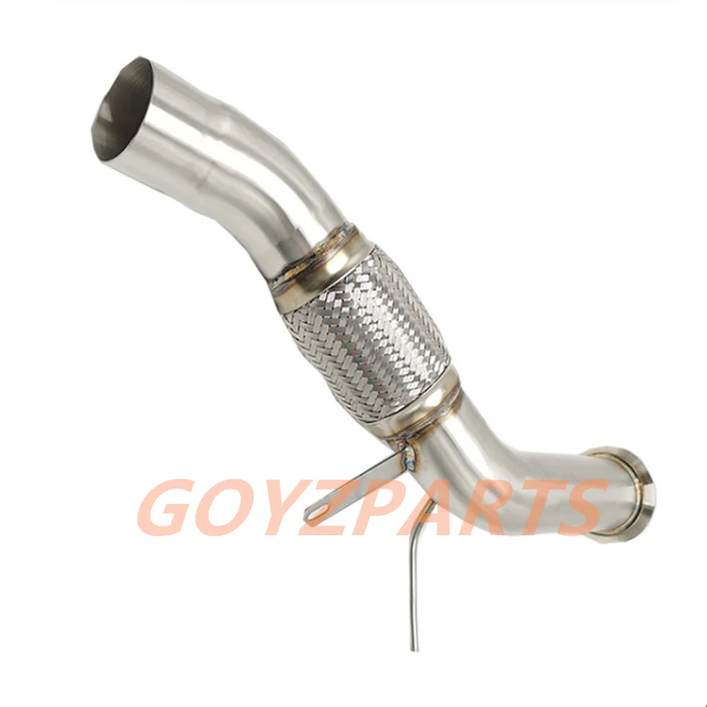 Automotive Exhaust Pipe Suitable For 2005-2008 BMW 5 Series E60 E61 520d M47N2 Stainless Steel Material