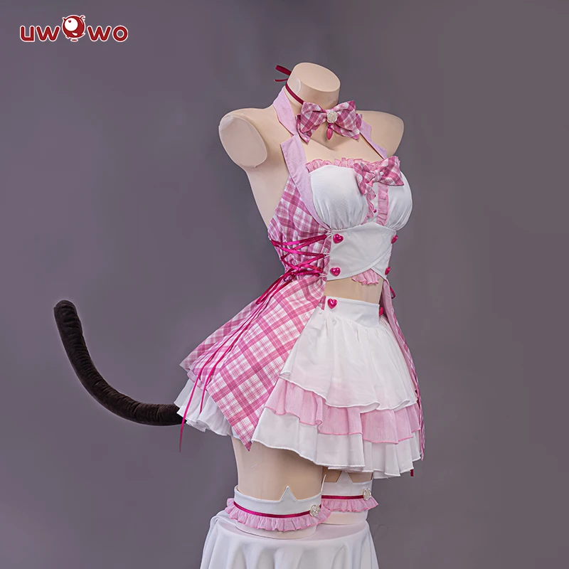 Cat Girl Paradise Chocolate Cosplay Costume, Xiangzilan Cosplay Costume, Songwriting Costume Set, Cute Female Maid Costume