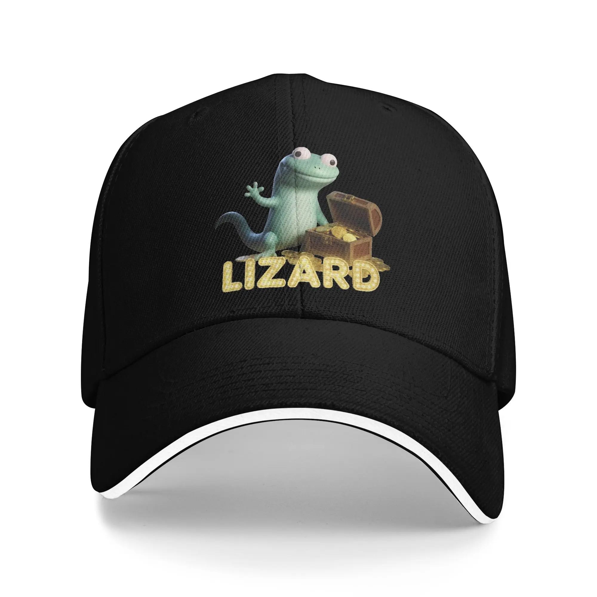 Tom Lizard Meme Golden Treasure Baseball Caps Popular  Hoppers Sandwich Hat Unisex Adjustable Sun Hat Fishing