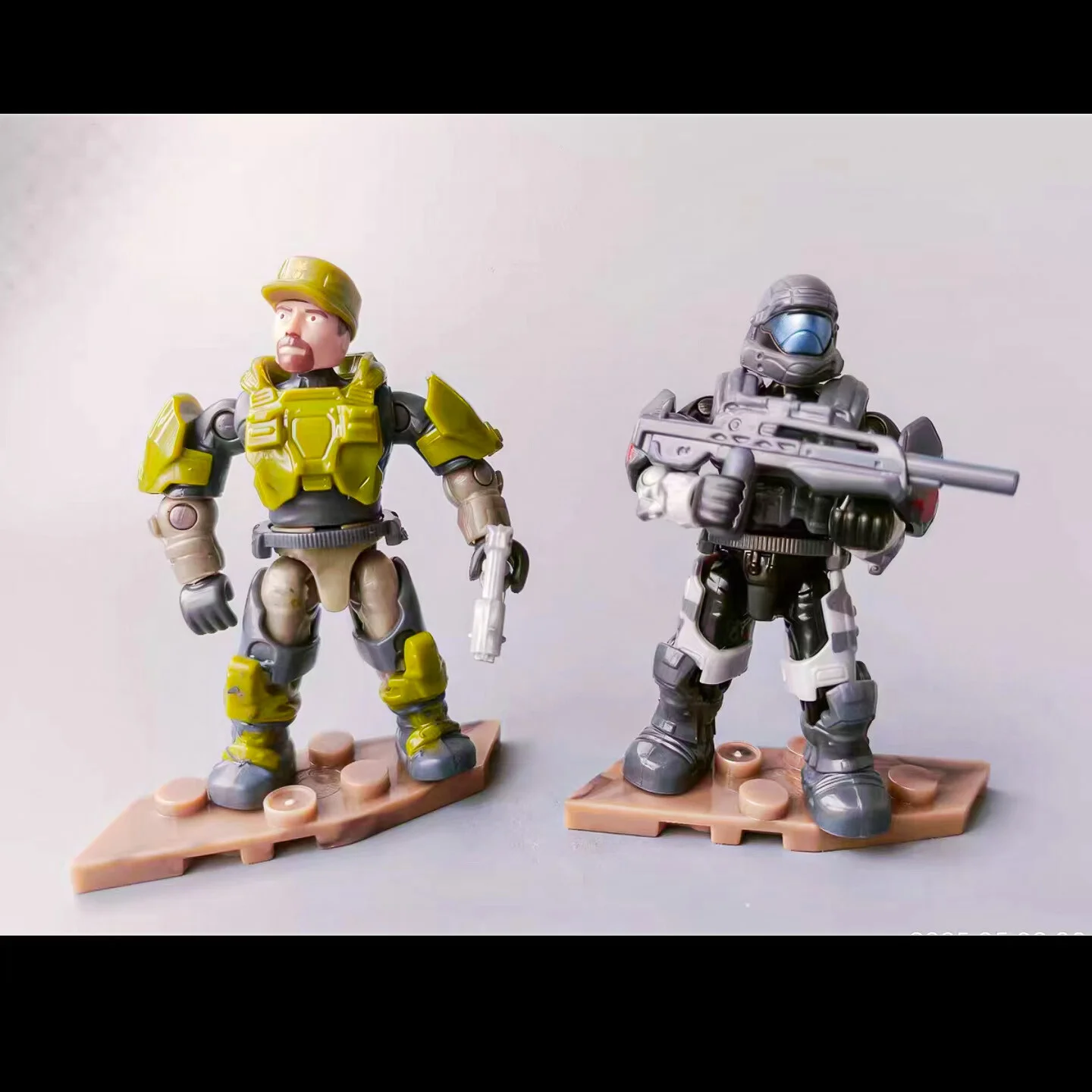 

2 шт. Mega Construx Bloks UNSC SGT Stracker ODST Капитан Капитан Хорнет Recon