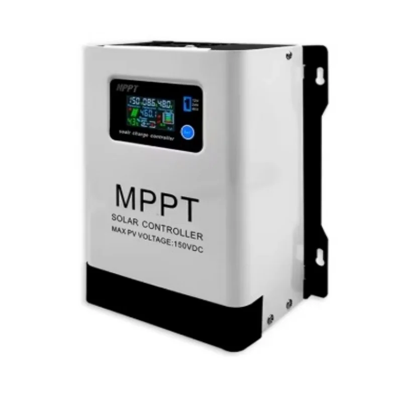 MPPT Solar Charge Controller 60A, 12V 24V 48V Auto‑Recognize Battery Regulator, Max 150V PV Input