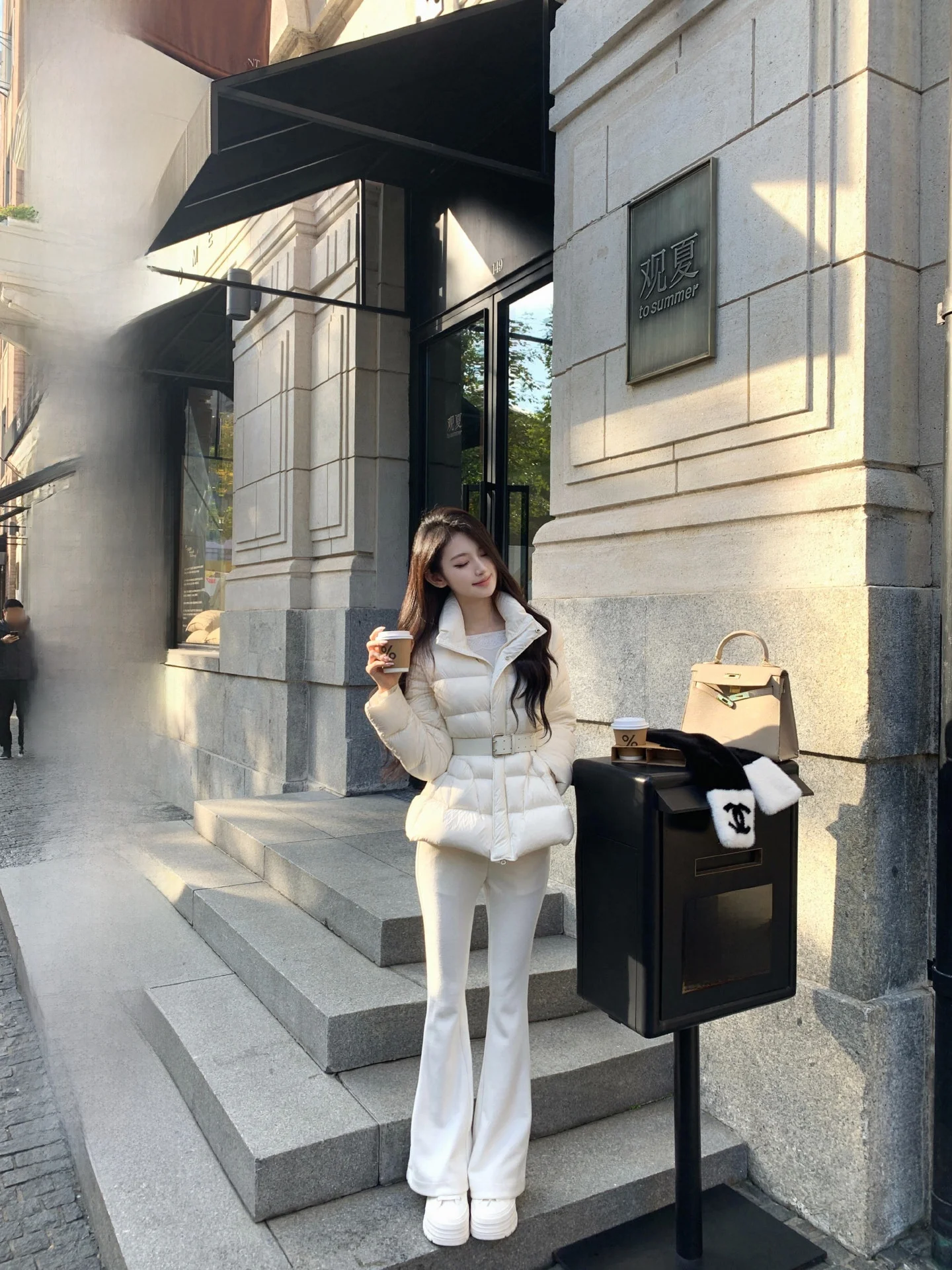 

Утепленная женская куртка с воротником-стойкой, повседневная, в корейском стиле, приталенная, хлопковая, для зимы 2025 года