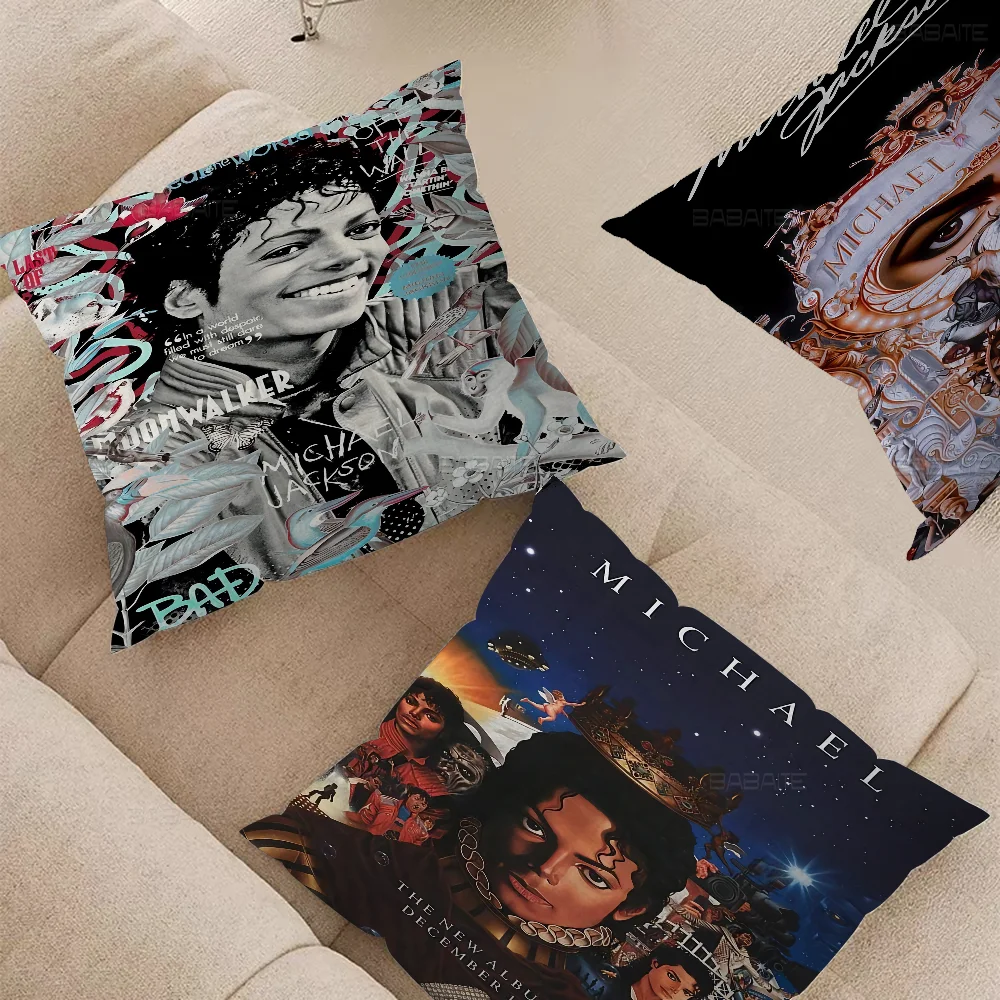 Michael Jackson Pillow Gift Home Office Decoration Pillow Bedroom Sofa Car Cushion CoverPillow Case