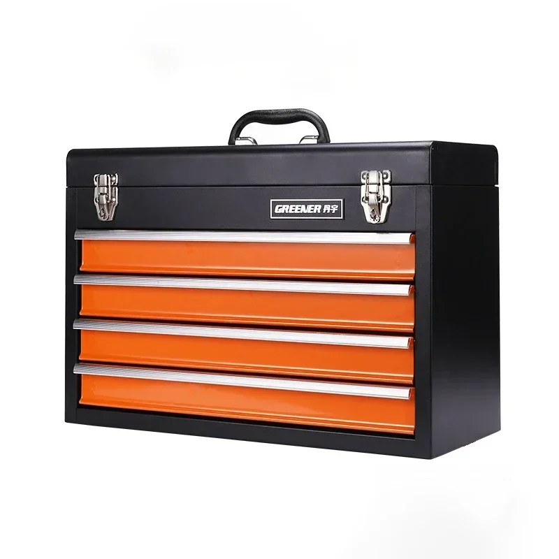 

Electrician Tool Storage Boxes Portable Multifunctional Suitcase Steel Screwdriver Wrench Hardware Repair Tools Organizer Boxes