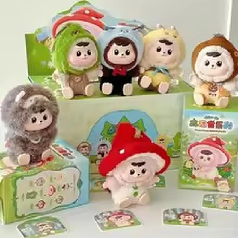 

In Stock Bao-Ao Vinyl Doll Blind Box Bao-Ao Forest Friends Gathering Series Mystery Box Cute Animals Action Figure Toys Gifts