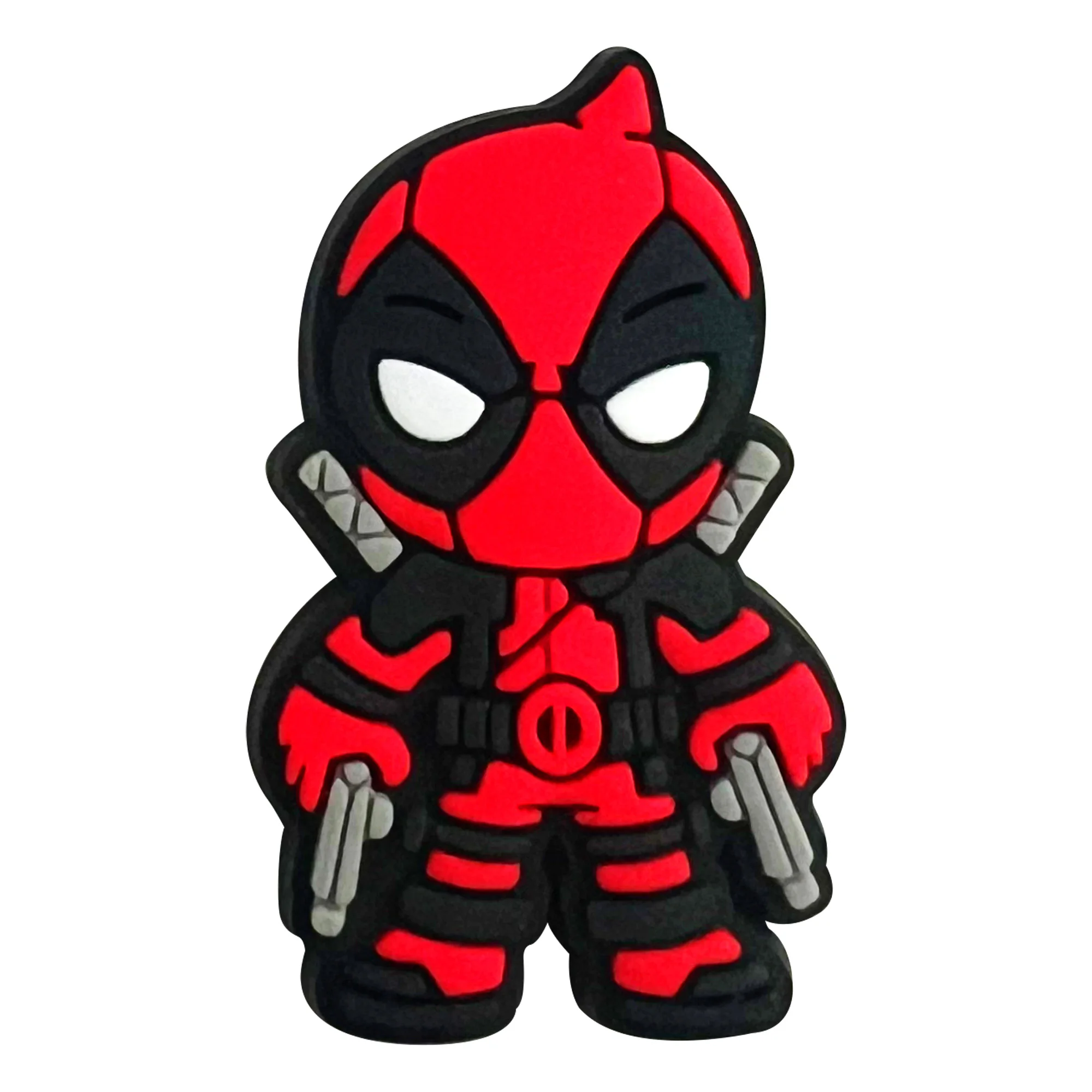 9Pcs/Set Deadpool Shoe Charms Cartoon Series Shoes Decoration Accessorie Buckle DIY Clogs Sandal Wristband Kids Gifts