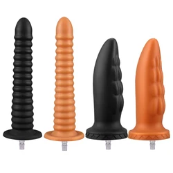 Big Solid Dildos with Vac-u-Lock Connector for Women Masturbation Automatic Thrust Sex Machine Massage Attachments Sex Toys