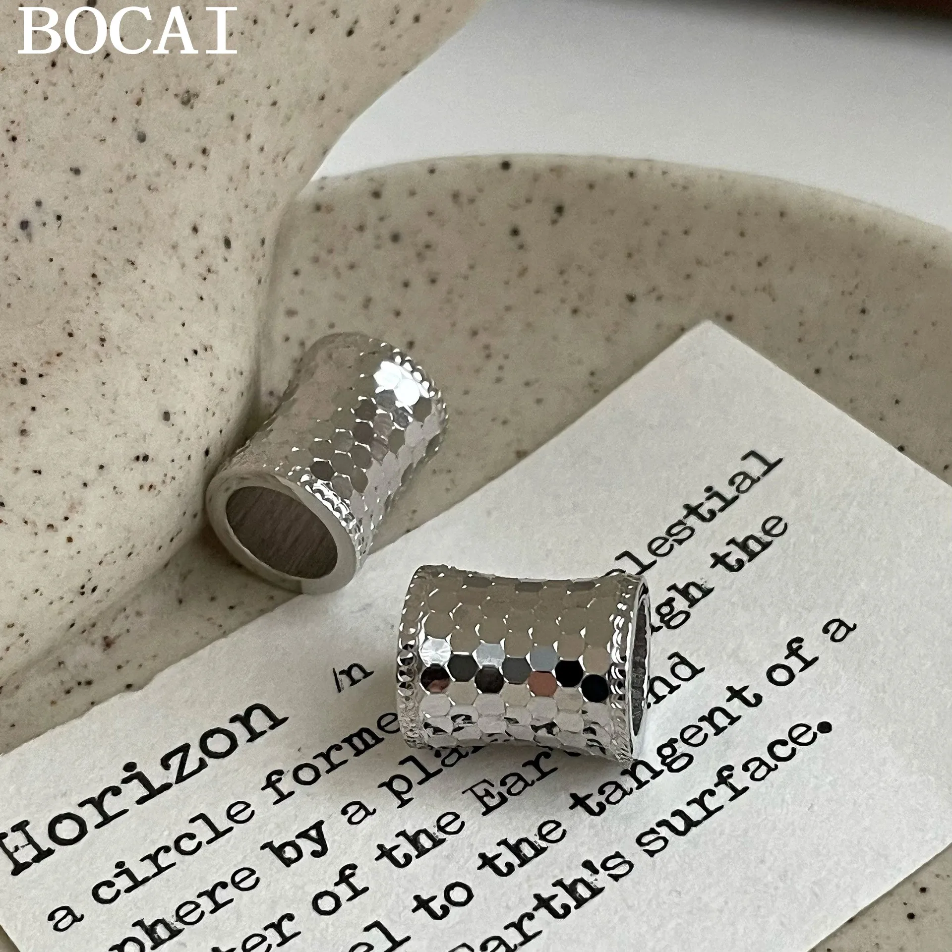 

BOCAI НОВЫЙ модный легкий роскошный подвеска из стерлингового серебра 925 пробы с маленькой талией и измельченным льдом