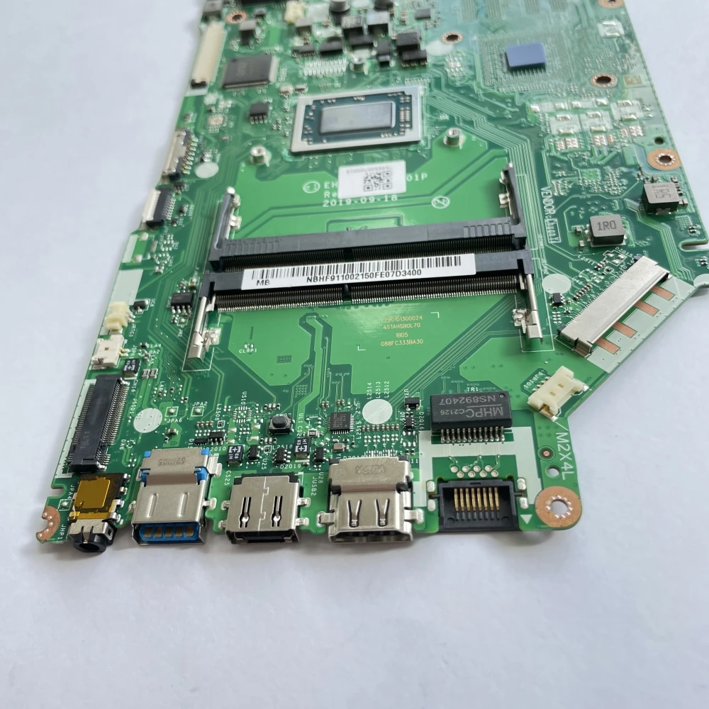 Imagem -04 - Placa-mãe Portátil para Acer Aspire La-h801p A31542 A315-43 A315-42g A515-43 Amd R53500u Uma Nb.hf911.001