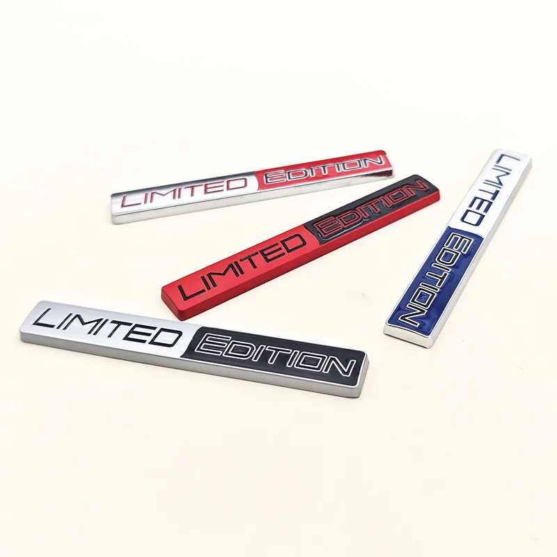 ثلاثية الأبعاد شعار معدني طبعة محدودة شعار سيارة الجبهة شواء Bdage الخلفي الجذع الحاجز ملصق السيارات سباق الدراجات النارية ملصق مائي الملحقات #2