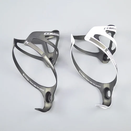 Imagen 2 del producto Soporte de botella de carbono completo, jaula de agua para bicicleta de 16g, 72mm, para bicicleta de montaña/bicicleta de carretera, soporte para botella de agua, acabado mate