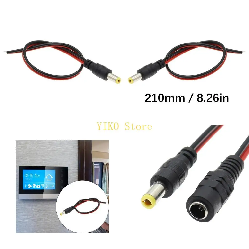 

Увеличенный провод передачи энергии K32C 5.5x2.1mm для применений CCTV СИД