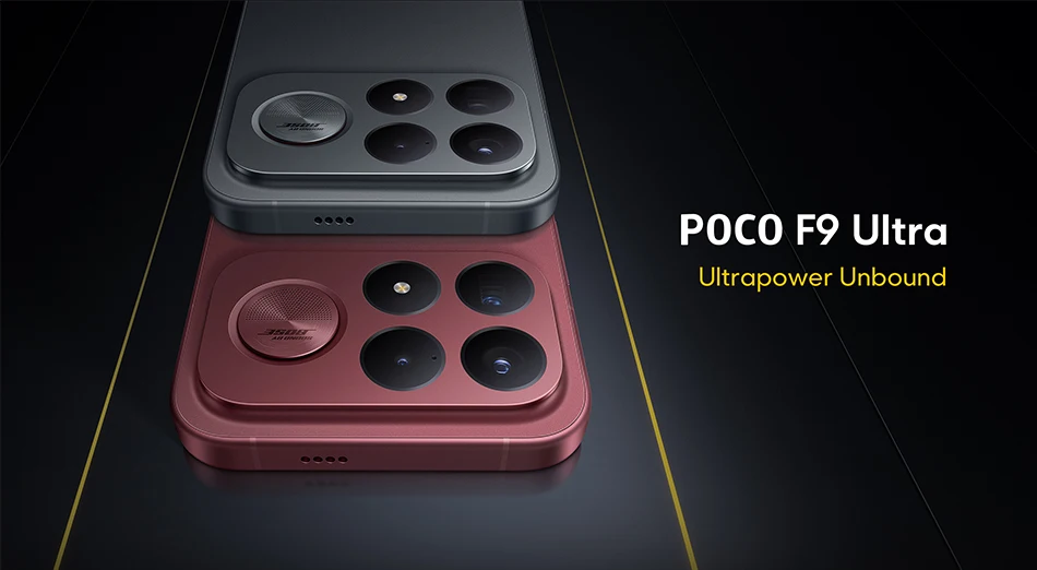 【World Premiere】Global Version POCO F9 Ultra Smartphone Snapdragon 8 Elite Gen 5 200MP 6.9" 185Hz AMOLED display 8050mAh battery