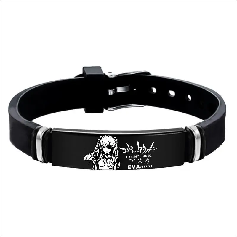 New Neon Genesis Evangelion Ikari Shinji Ayanami Rei Asuka Game Peripheral Bracelet Creative Personality Couple Bracelet Gift