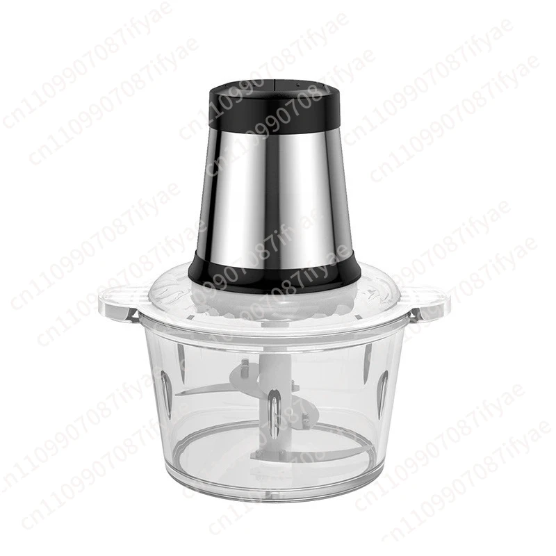 Meat Grinder Household Stainless Steel Electric Multifunctional Cooking Blender Crush Meat Stuffing Garlic Blender