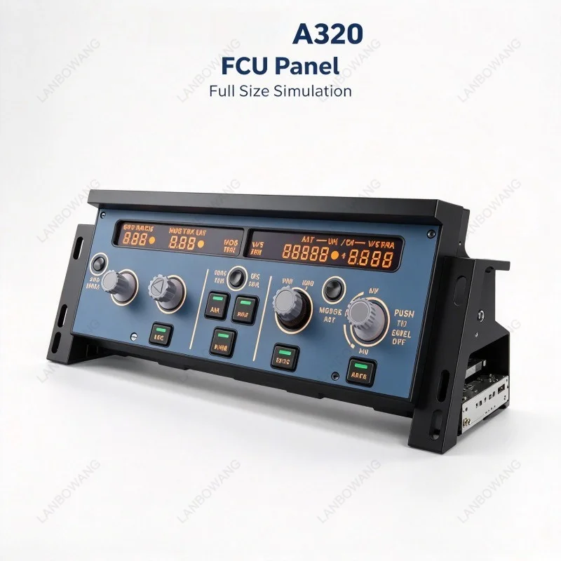 For WINWING A320 FCU/EFIS-L/R Flight Control Panel for X-Plane Game Simulator, Dual Driving Mode, Plug and Play for SIMAPP