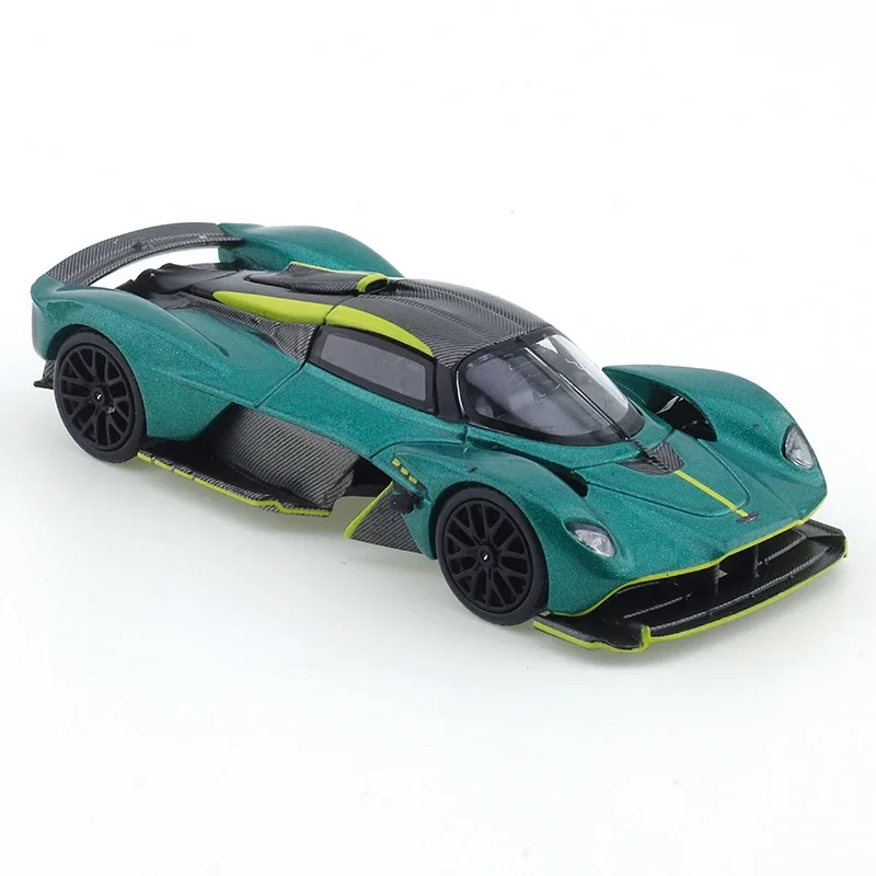 XCARTOYS POPRACE1/64 Alloy Die Cast Car Model Toy ASTON MARTIN Valkyrie- Racing Green Kids Xmas Gift Toys for Boys