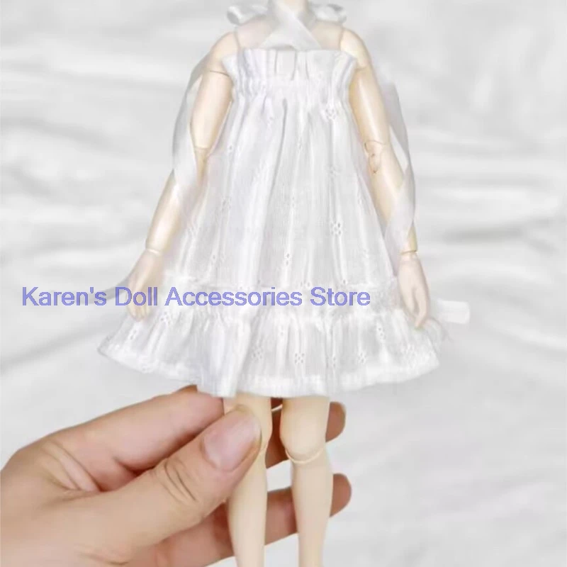

1pcs new design 2026 one-piece dress white for Landoudou/Blythe/ob22/ob24 Doll