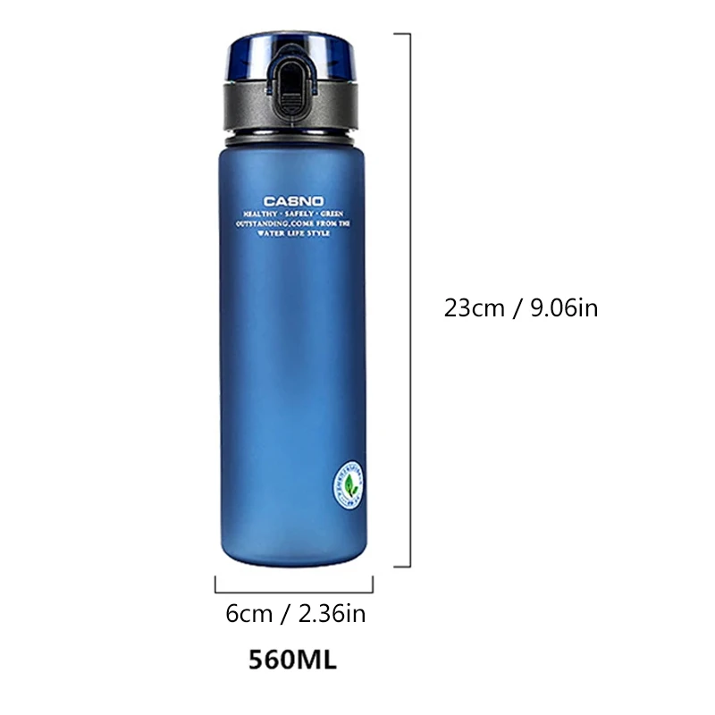 High Quality Water Bottle 560ML Tour Outdoor Sport Leak Proof Seal School Water Bottles Drinkware BPA Free
