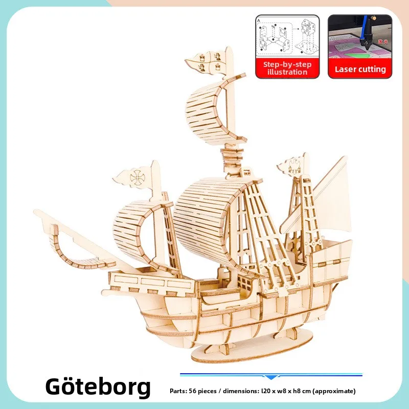 Puzzle 3D in legno a prezzi accessibili transfrontalieri |   Blocchi di costruzione educativi per bambini |   Giocattolo di assemblaggio fai-da-te per ragazzi e ragazze |   Artigianato