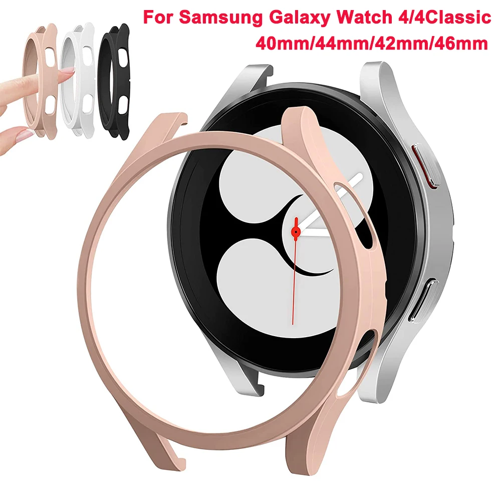 

Watch Case for Samsung Galaxy Watch 4 40mm 44mm PC Cover All-Around Protective Bumper Shell Galaxy Watch 4 Classic 42mm 46mm