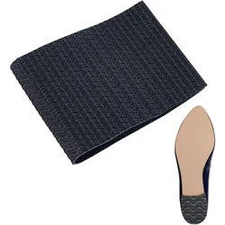 1 pc Rectangle Anti Skid Rubber Soling Sheet Wear Resistant Raised Grain Shoes Bottom Repairing Material for BootsLeather Shoes