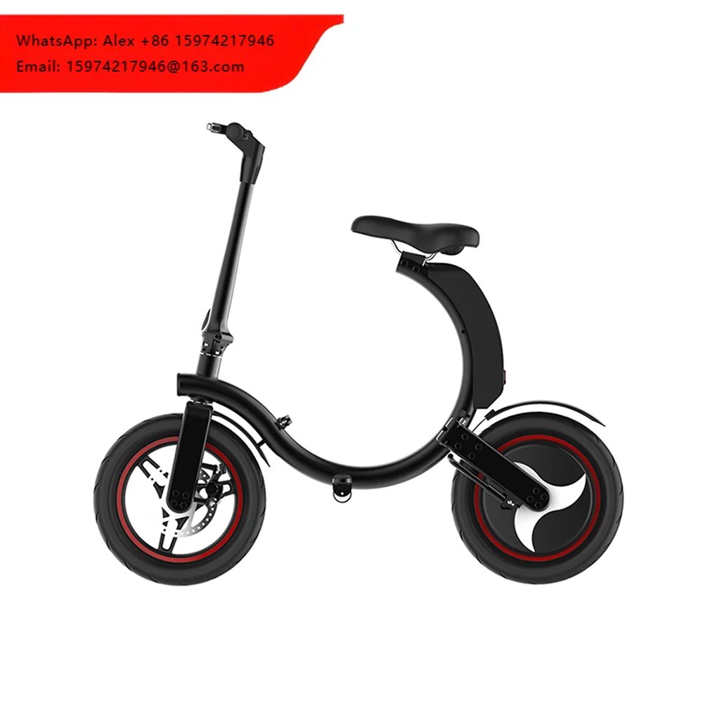 2021 New Design Smart Folding Cheap Electric Bicycle Lithium Battery Mini Electric Bike 400W