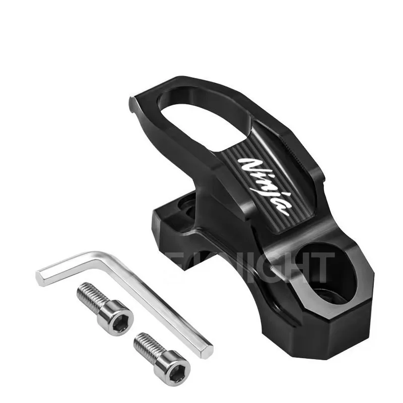 Para ninja ninja 250/300/400/500 ninja650 ninja1000 suporte do cilindro mestre do freio da motocicleta saco braçadeira de bagagem titular capacete gancho