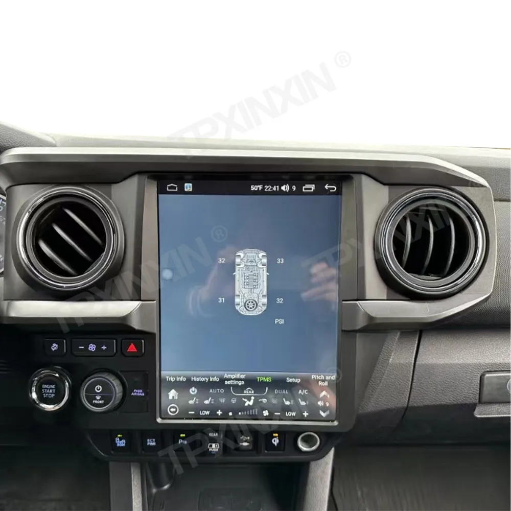 

12.1" Android 14 Car Radio For Toyota Tacoma 2016-2022 Car Multimedia Video Player GPS Navigation Carplay Unit 4G WIFI Screen