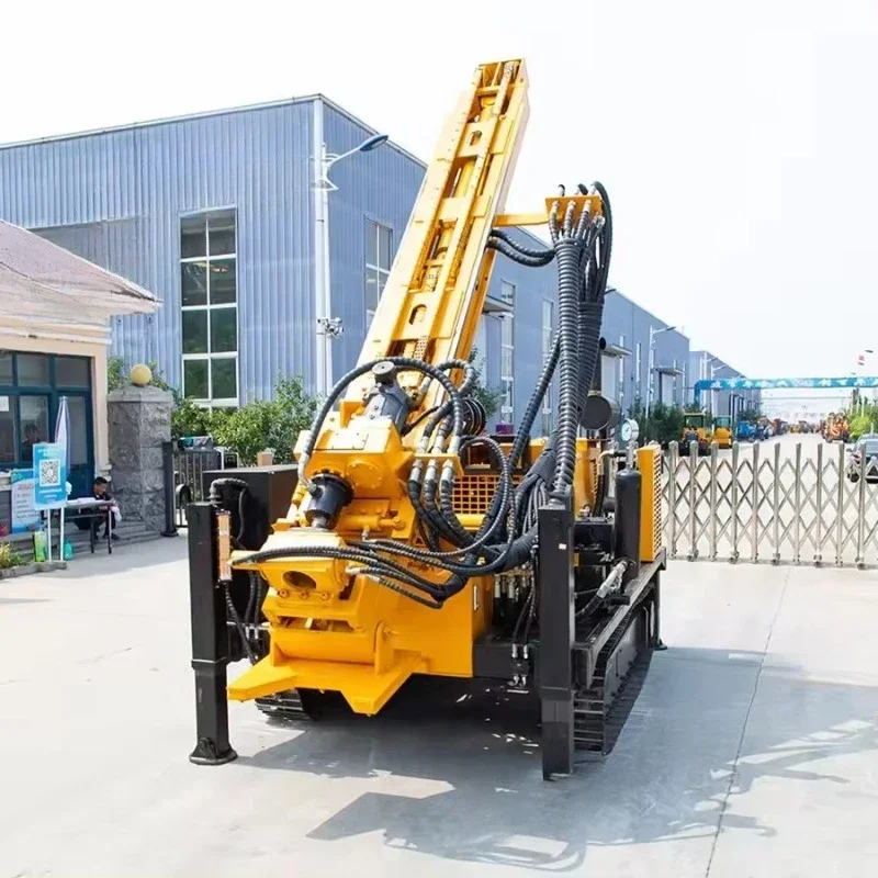 YUGONG Hot Sale in 2025 160m Water Well Drilling Rig Large Water and Gas Dual-purpose Crawler Drilling Machine