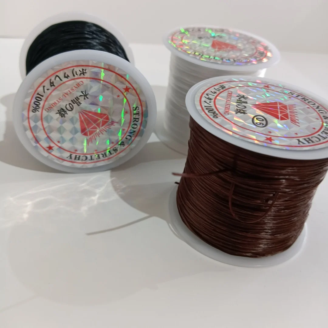 brazilian knot strong stretchy elastic weaving thread string for hair extension