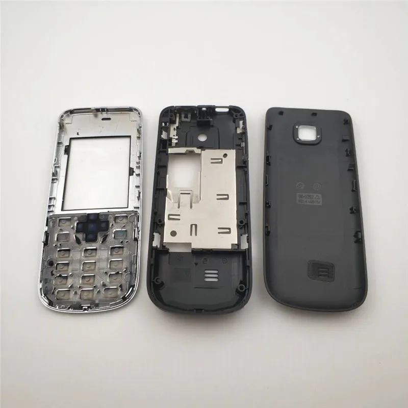 For Nokia 2700 Full Housing Cover Door Frame + Battery Back Cover + Keypad