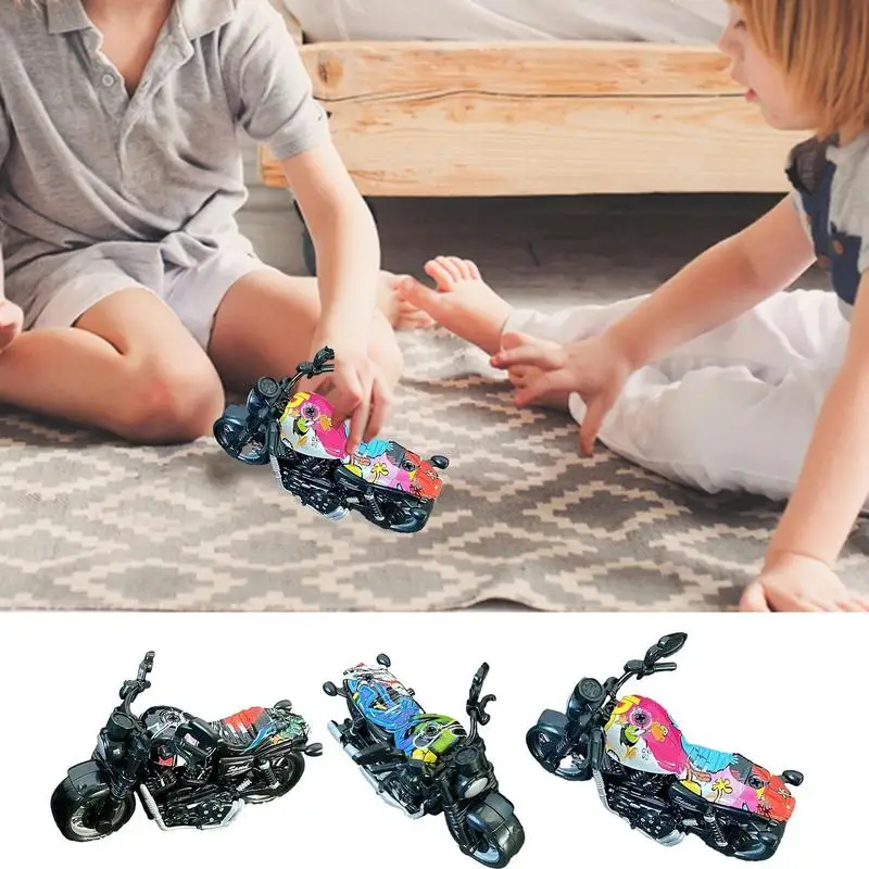 

Kids Pull Back Motorcycle Diecasts Vehicle Boy Toys Baby Motorcycle Pull Back Model Toy Kids Motorbike Model Toy Gift Kids Toy