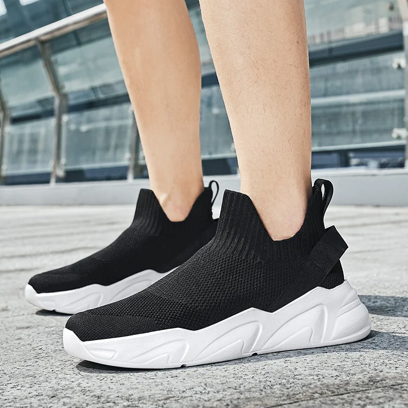 Hoge Sok Sneakers Heren Trendy Hiphop Sportschoenen Vrouwen Mesh Ademende Joggingschoenen Oversized Wandelschoenen Mannelijk Schoeisel