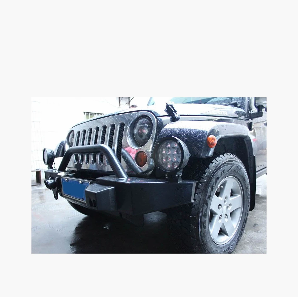 Hot Sale Off-road Spot Lamp Front Bumper light for Jeep Wrangler JK 2007+ Auto Accessories maiker offroad